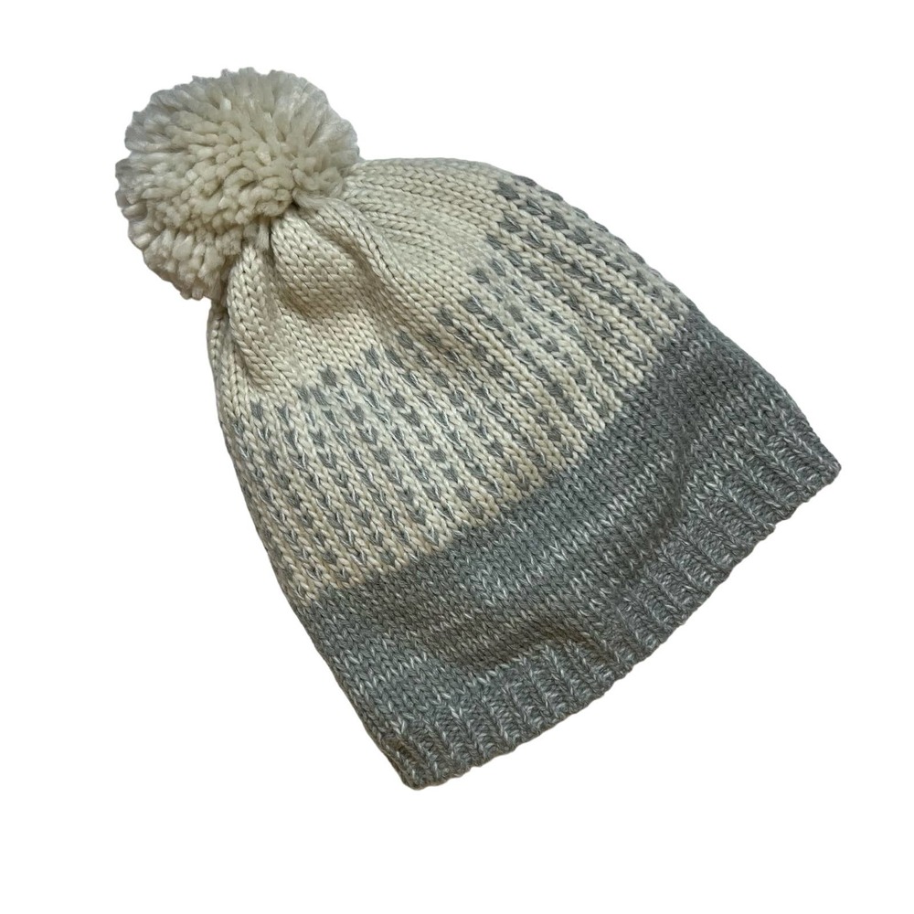 Hat Attack Apres Ski Beanie Grey New